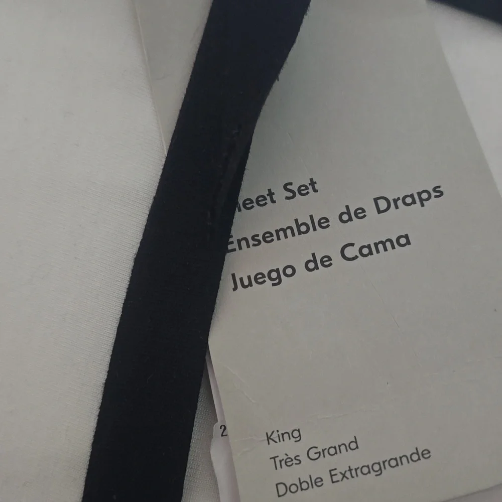 ❤️BUY 2 GET 1 FREE  Jersey TENCEL™ Modal Sheet Set, King, White, Retail $209.00
